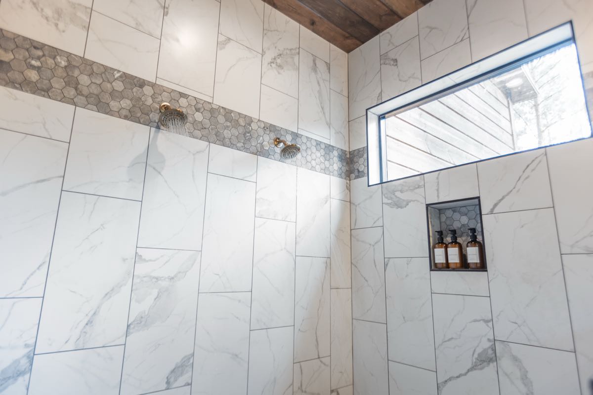 Chocolate Fudge Bathroom Shower