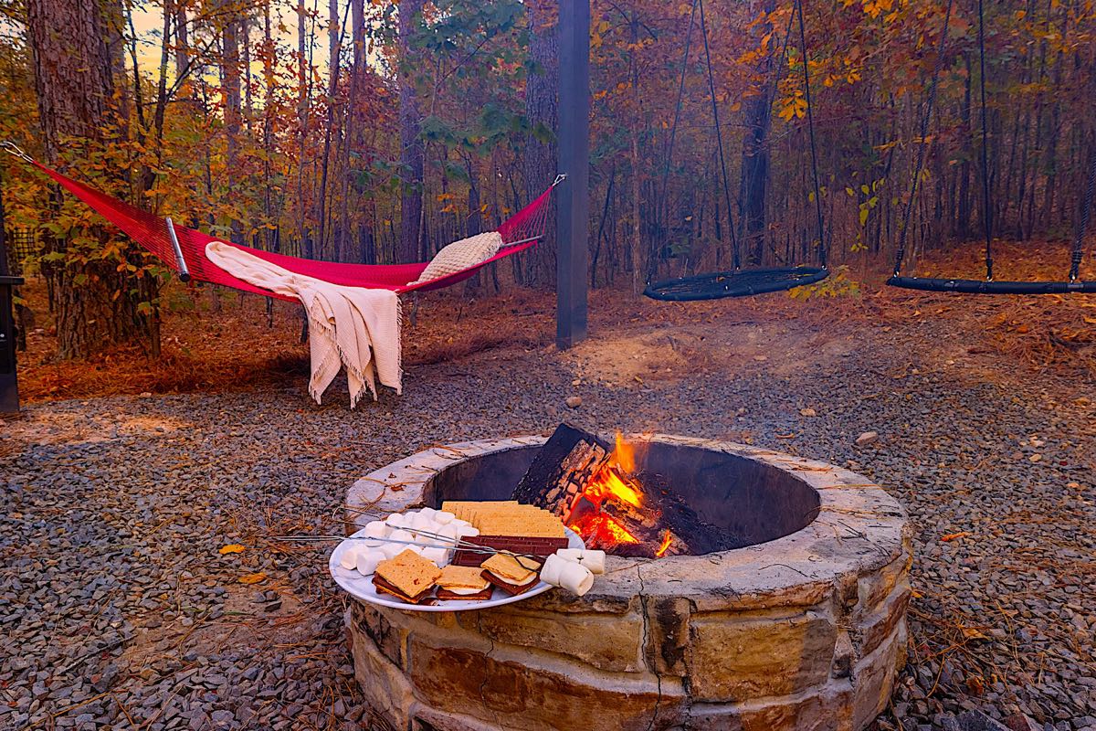 Chocolate Fudge Smores Hammock