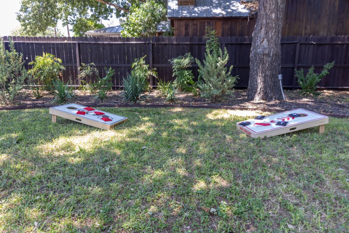 Harmony Backyard Amenity Cornhole