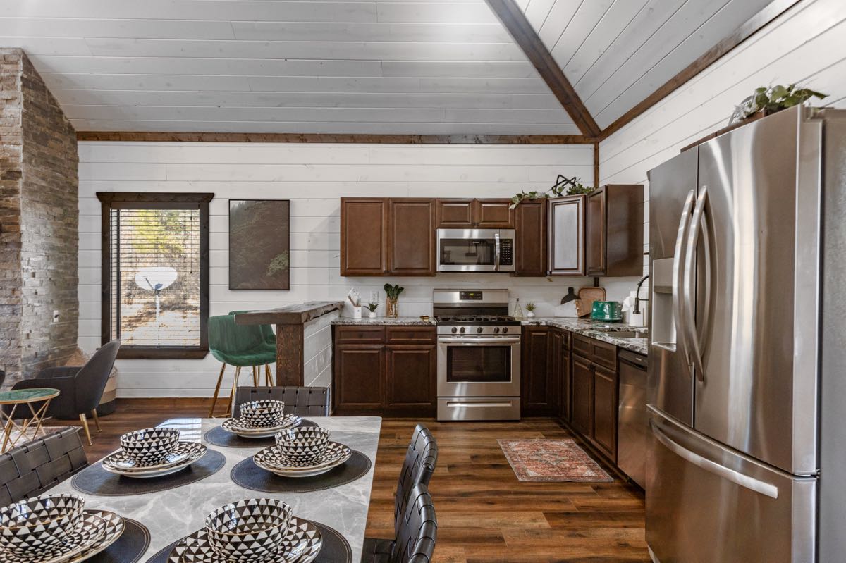 Rum N Raisin Kitchen Dining Area